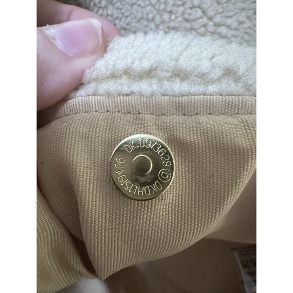 Prada Faux Shearling Mini Tote Bag Beauty GWP Exclusive Teddy Logo Bag - Picture 3 of 5